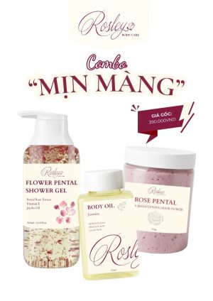 Combo Mịn Màng Làm Sạch Dưỡng Trắng Và Giúp Da Mướt Mịn