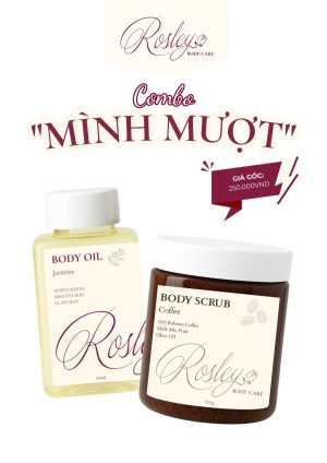 Combo Mình Mượt Chăm Sóc Da Body Cải Thiện Làn Da Sần Sùi