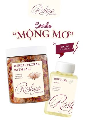 Combo Mộng Mơ Thư Giãn Ngâm Bồn Dưỡng Da